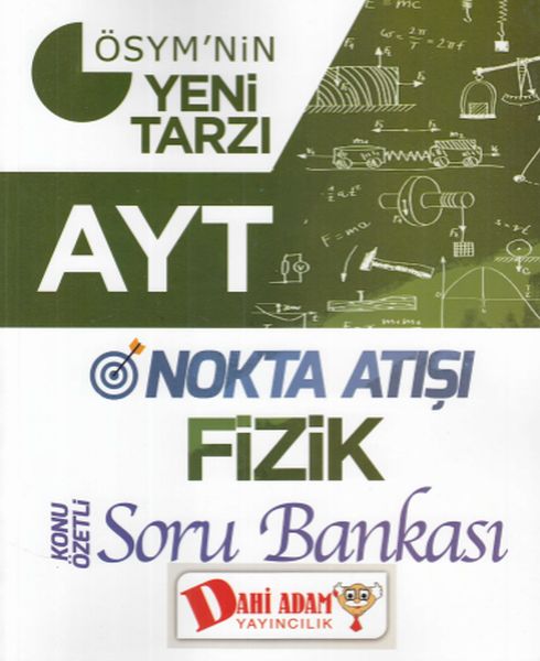 Dahi Adam AYT Nokta Atışı Fizik Soru Bankası Yeni