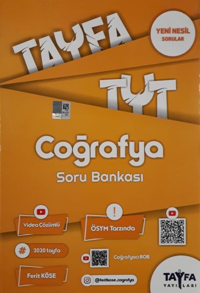 Tayfa TYT Coğrafya Soru Bankası Yeni