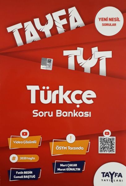 Tayfa TYT Türkçe Soru Bankası Yeni