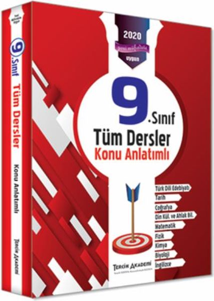 Tercih Akademi 9 Sınıf Tüm Dersler Konu Anlatımlı Yeni