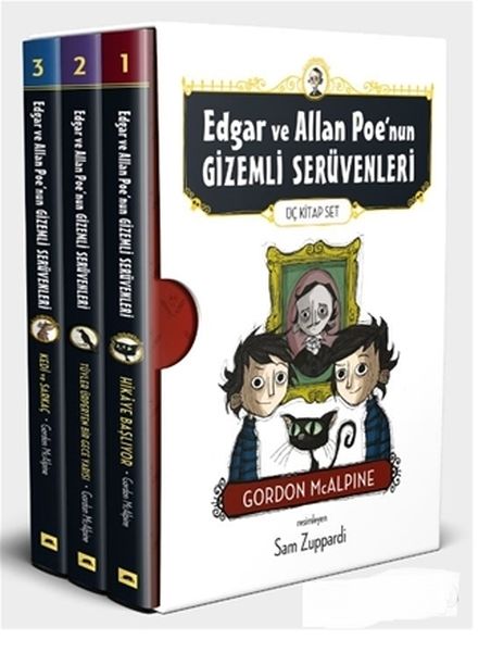 Edgar ve Allan Poe’nun Gizemli Serüvenleri  3 Kitap Takım