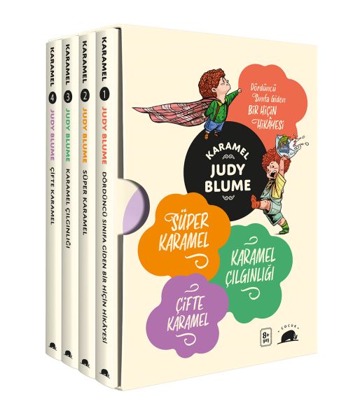 Karamel Set  4 Kitap Takım Kutulu