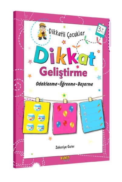 Dikkatli Çocuklar  Dikkat Geliştirme 3+Yaş