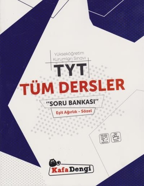 Kafa Dengi TYT Tüm Dersler Eşit Ağırlık Sözel Soru Bankası Yeni