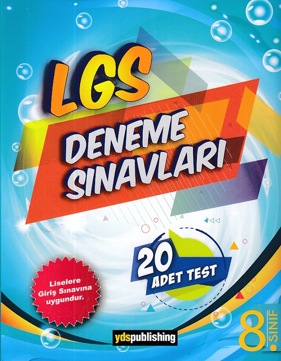 YDS 8 Sınıf LGS Deneme Sınavları 20 Adet Test