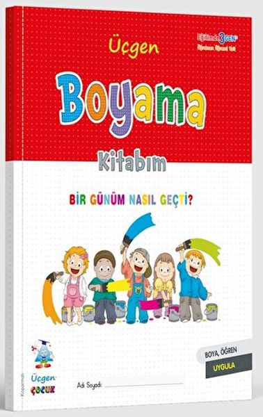 Boyama Kitabım  Bir Günüm Nasıl Geçti