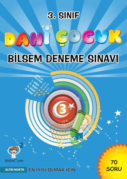 Altın Nokta 3 Sınıf Dahi Çocuk Bilsem Deneme Sınavı