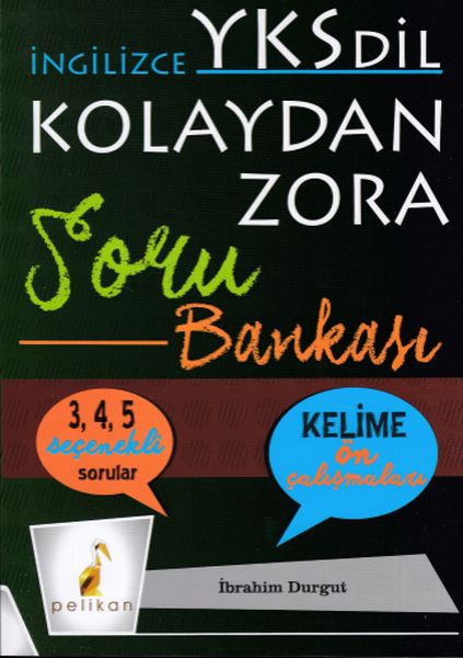 Pelikan YKS Dil İngilizce Kolaydan Zora Soru Bankası Yeni