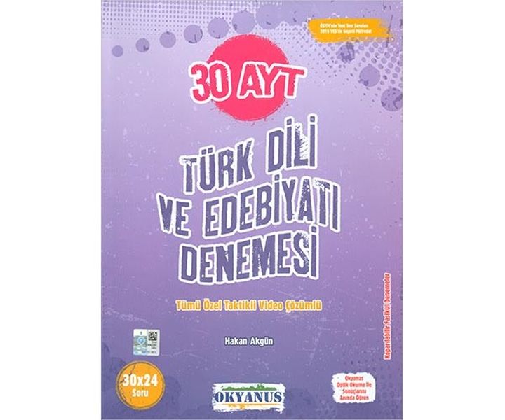 Okyanus AYT 30 Türk Dili ve Edebiyatı Denemesi Yeni