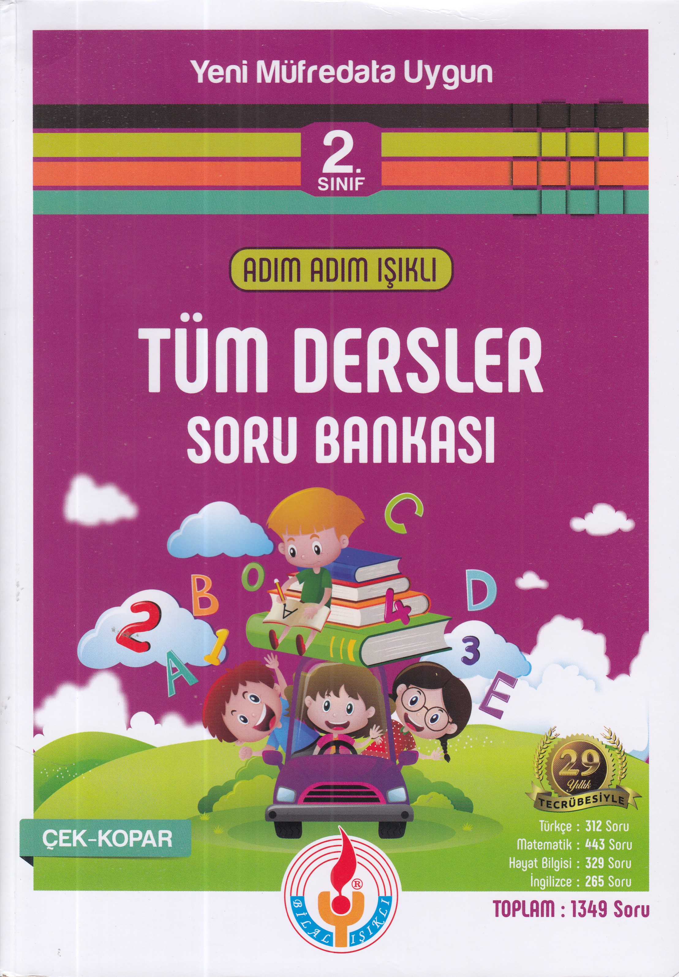 Adım Adım Işıklı 2Sınıf Tüm Dersler Soru Bankası Yeni