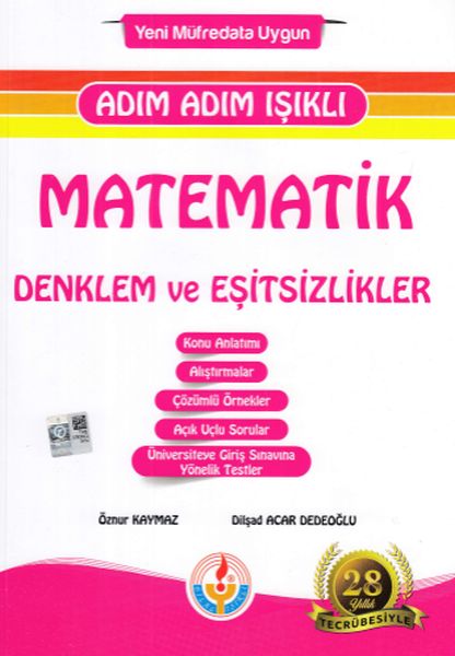 Bilal Işıklı Matematik Denklem ve Eşitsizlikler Adım Adım Işıklı Yeni