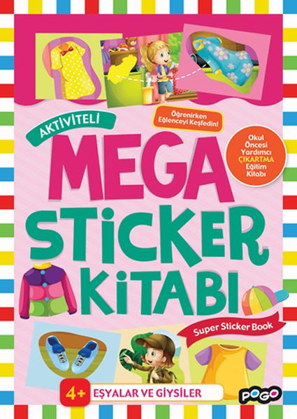 Mega Sticker Eşyalar ve Giysiler