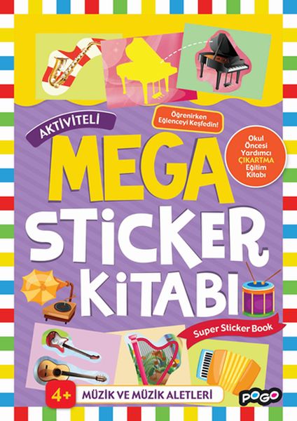 Mega Sticker Müzik ve Müzik Aletleri