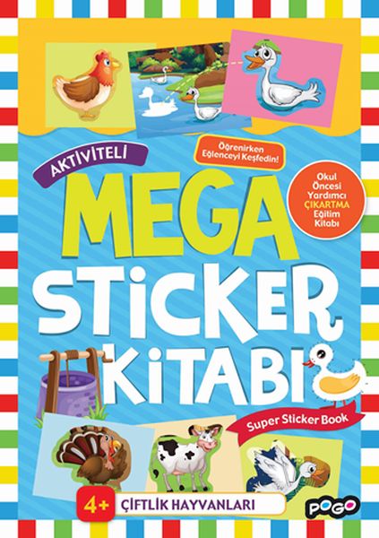 Mega Sticker Çiftlik Hayvanları