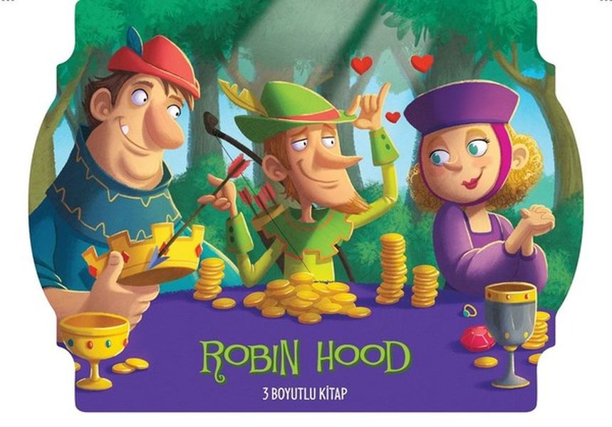 Robin Hood3 Boyutlu Kitap