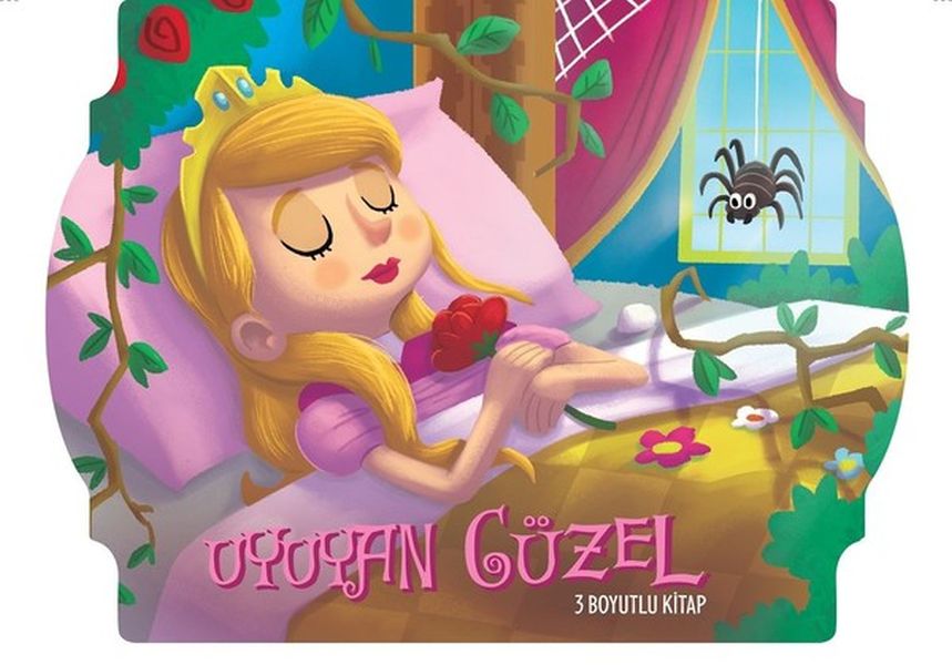 Uyuyan Güzel 3 Boyutlu Kitap