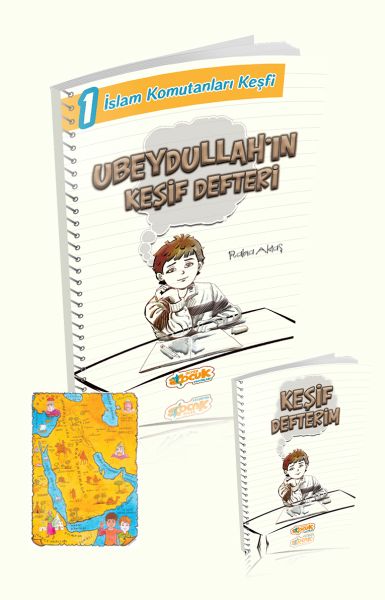 İslam Komutanları Keşfi 1  Ubeydullah’ın Keşif Defteri Harita ve Defter Hediyeli