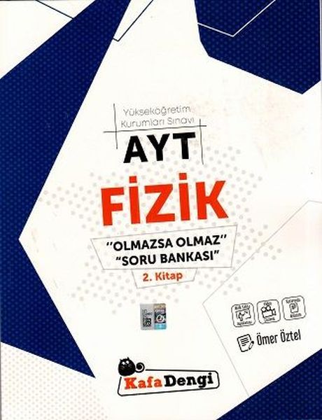 Kafa Dengi AYT Olmazsa Olmaz Fizik Soru Bankası 2 Kitap Yeni