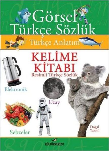 Kelime Kitabı Resimli Türkçe Sözlük