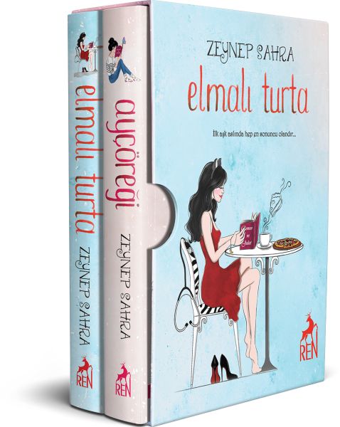 Ayçöreği  Elmalı Turta Ciltli  2 Kitap Set