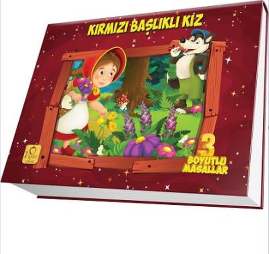 Üç Boyutlu Masallar Kırmızı Başlıklı Kız Ciltli