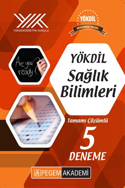 Pegem YÖKDİL Sağlık Bilimleri Tamamı Çözümlü 5 Deneme