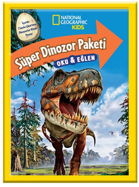 National Geographic Kids  Süper Dinozor Paketi Oku ve Eğlen