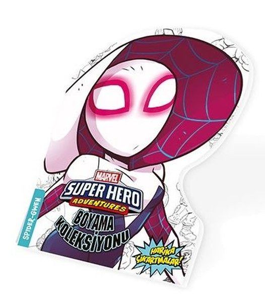 SpiderGwen  Marvel Süper Kahramanlar Boyama Koleksiyonu