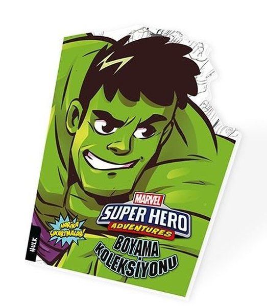 Hulk  Marvel Süper Kahramanlar Boyama Koleksiyonu