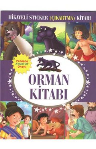 Orman Kitabı Hikayeli Sticker Çıkartma Kitabı