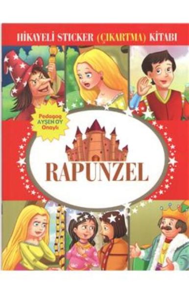 Rapunzel Hikayeli Sticker Çıkartma Kitabı