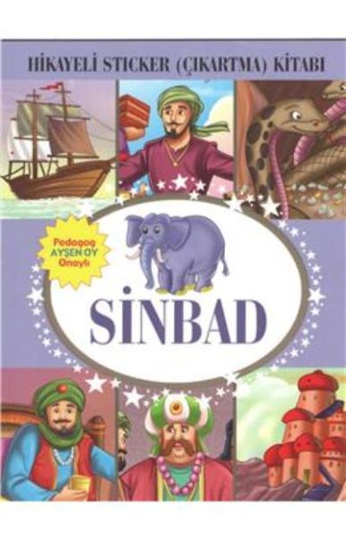 Sinbad Hikayeli Sticker Çıkartma Kitabı