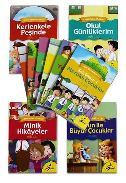 4 Sınıf Okuma Kitapları Seti 10 Kitap