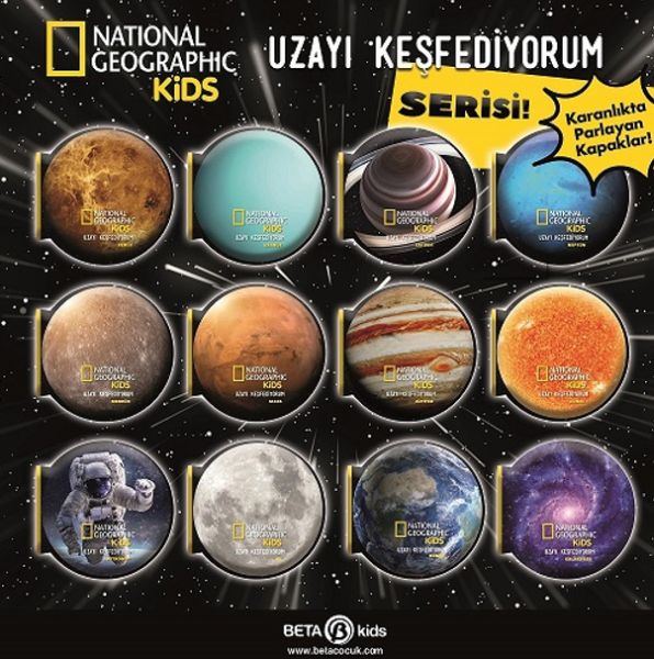 National Geographic Kids  Uzayı Keşfediyorum  12 Kitap Takım