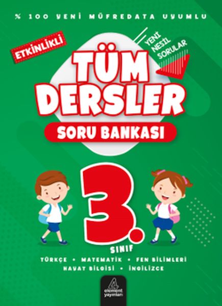 3 Sınıf  Tüm Dersler Soru Bankası