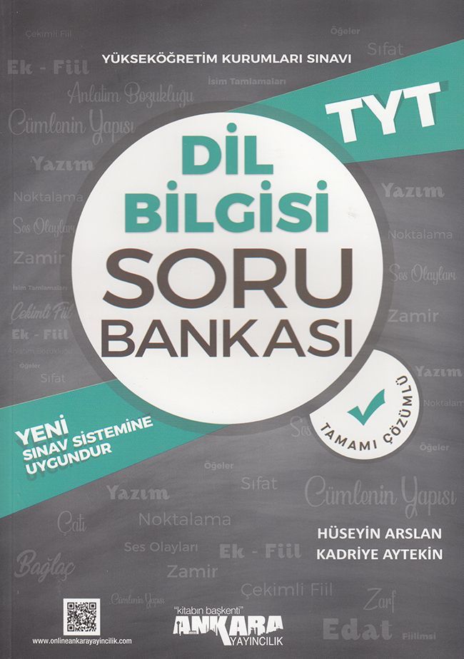 Ankara TYT  Dil Bilgisi Soru Bankası