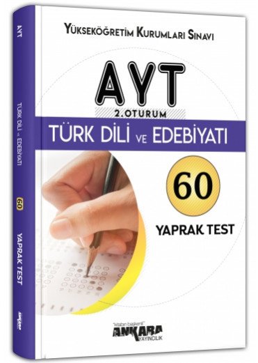 Ankara AYT 2 Oturum Türk Dili ve Edebiyatı Yaprak Test Yeni