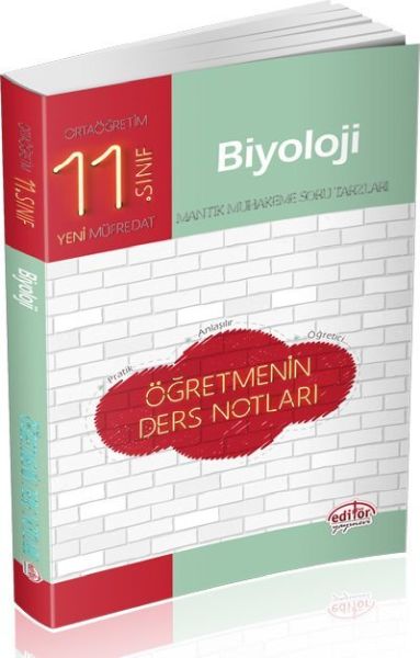 Editör 11Sınıf Biyoloji Öğretmenin Ders Notları