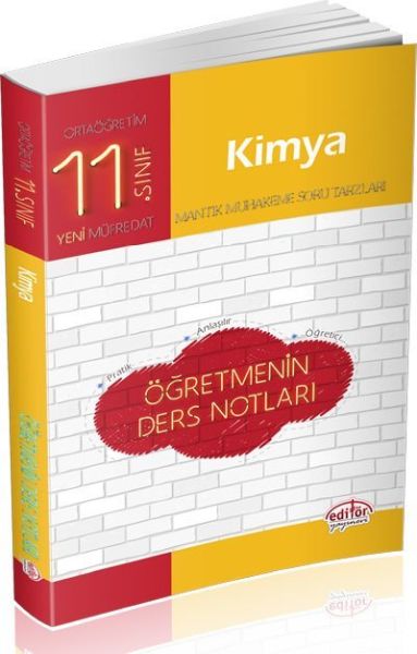 Editör  11Sınıf Kimya Öğretmenin Ders Notları