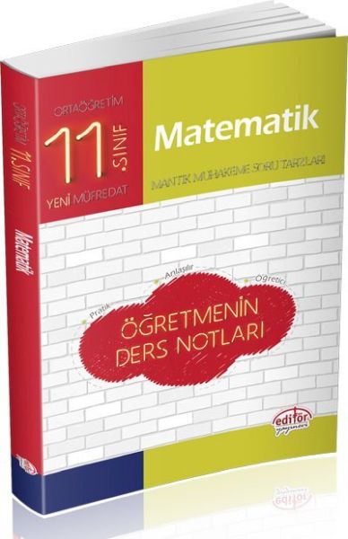 Editör 11Sınıf Matematik Öğretmenin Ders Notları