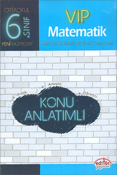 Editör  6Sınıf VIP Matematik Konu Anlatımlı