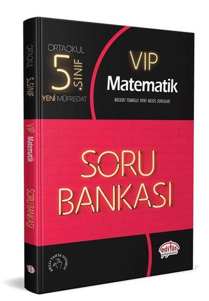 Editör 5. Sınıf VIP Matematik Soru Bankası