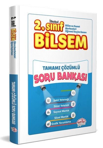 Editör 2 Sınıf Bilsem Çözümlü Soru Bankası Yeni