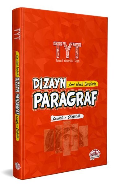 Editör TYT Dizayn Yeni Nesil Sorularla Paragraf Soru Bankası Cevaplı Çözümlü Yeni