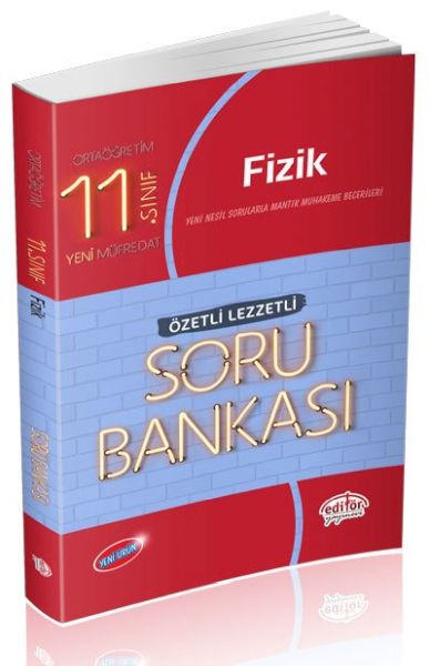 Editör 11 Sınıf Fizik Özetli Lezzetli Soru Bankası Yeni