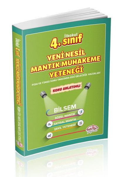 Editör 4 Sınıf Bilsem Yeni Nesil Mantık Muhakeme Yeteneği Konu Anlatımlı