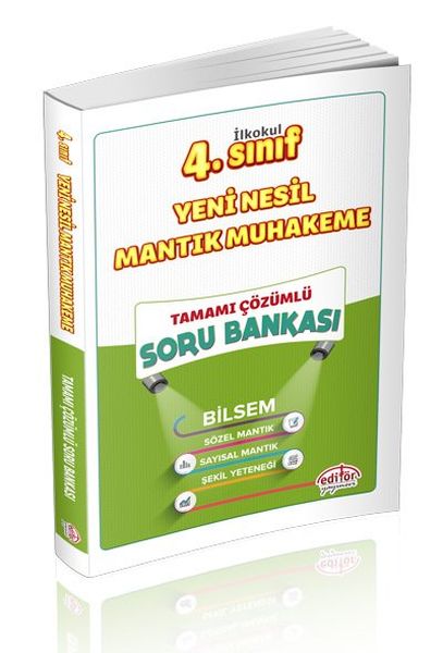 Editör 4 Sınıf Bilsem Yeni Nesil Mantık Muhakeme Yeteneği Soru Bankası