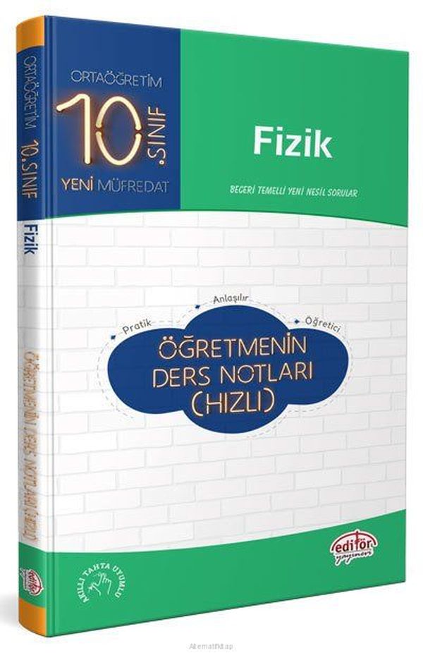 Editör 10 Sınıf Fizik Öğretmenin Ders Notları Hızlı