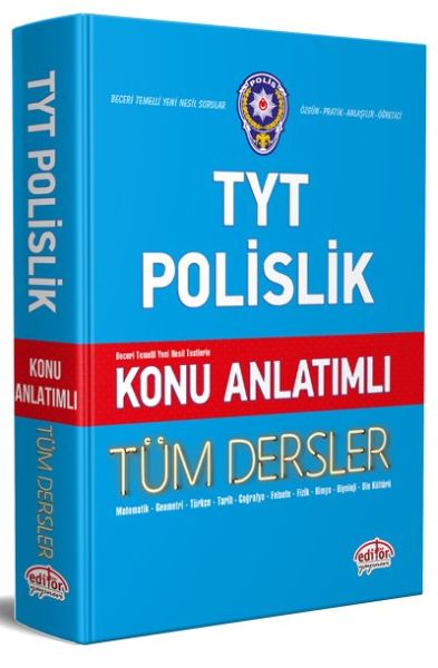 Editör TYT Polislik Konu Anlatımlı Tüm Dersler