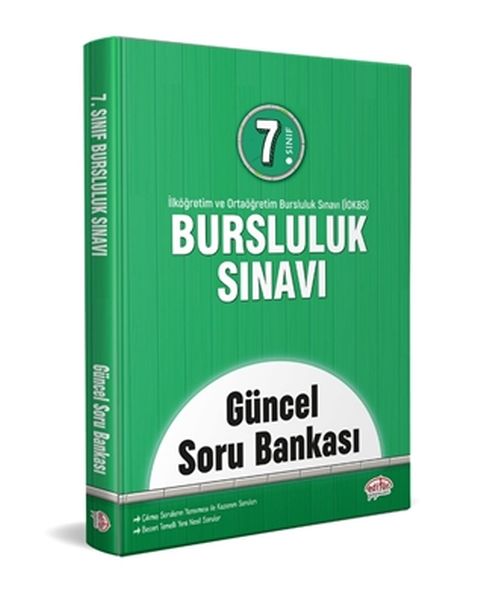 Editör 7 Sınıf Bursluluk Sınavı Güncel Soru Bankası